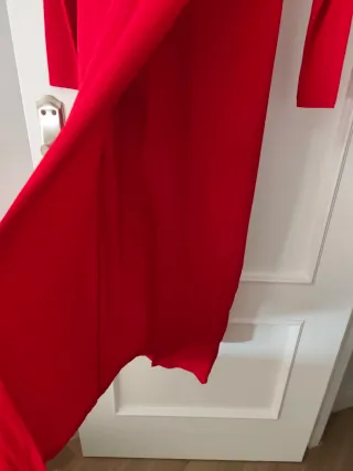 Vestido Rojo Fiesta Talla S