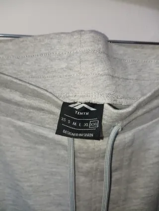 Pantalón chándal gris Tenth