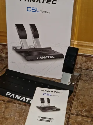 Fanatec CSL Pedales + Base