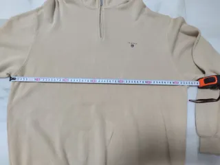 Jersey Gant Beige Quarter zip XXL