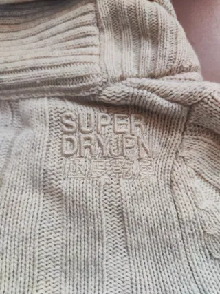 Superdry Cardigan Donna Taglia S | Colore crema