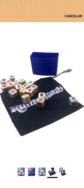 Rummikub Dice Juego de Mesa