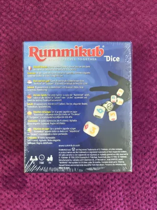 Rummikub Dice Juego de Mesa