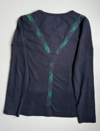 Desigual Girls Sequin Heart Long Sleeve Top 9-10 y