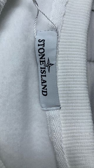 Sudadera Stone Island Blanca