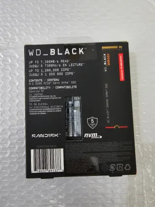 Precintado 4TB - SSD WD_BLACK SN850X 4TB NVMe PCIe