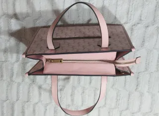 Bolso Guess Rosa y Marrón