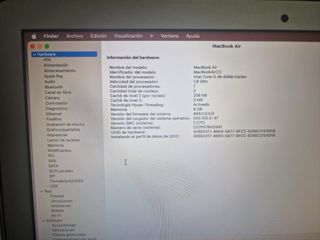 MacBook Air 13” Argento