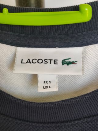 Sudadera Lacoste Talla L