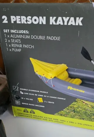Kayak HOTMAX 2 personas 160kc 325 cm.