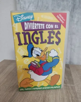 Lote Cintas VHS Disney Inglés