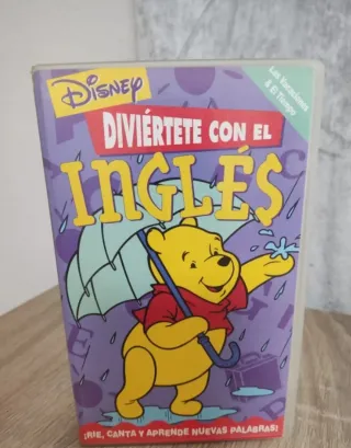 Lote Cintas VHS Disney Inglés