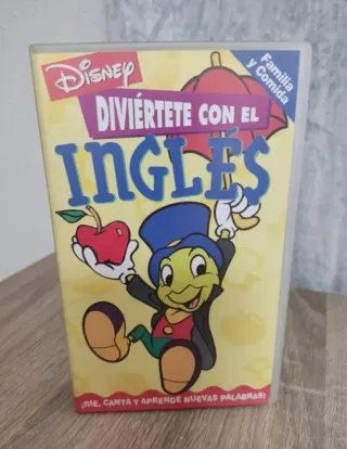 Lote Cintas VHS Disney Inglés