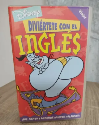 Lote Cintas VHS Disney Inglés