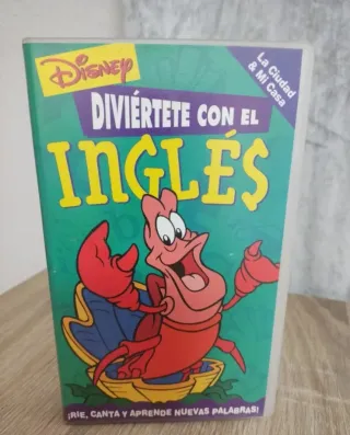 Lote Cintas VHS Disney Inglés