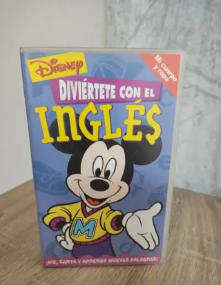 Lote Cintas VHS Disney Inglés