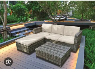 Mesa de centro de jardín