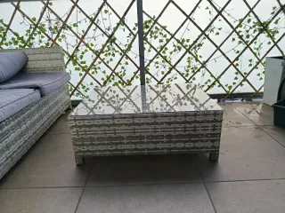 Mesa de centro de jardín