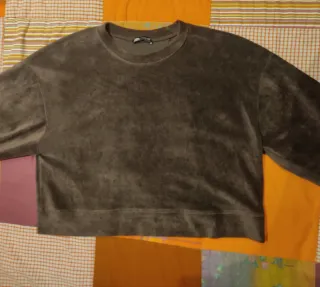 Jersey marrón de manga larga