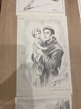 Láminas animales y dioses