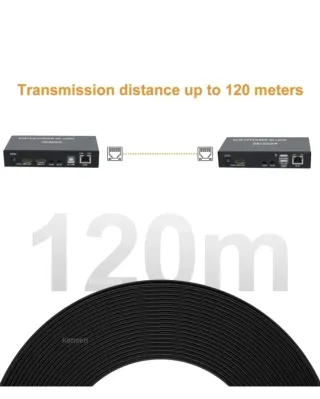 Extensor KVM 4K 120M HDMI USB