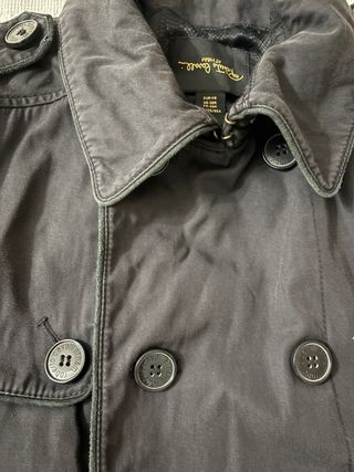 Gabardina Negra Roberto Cavalli