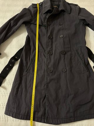 Gabardina Negra Roberto Cavalli