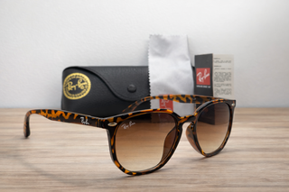 Gafas Ray-Ban Carey Marrón Degradado Redondas