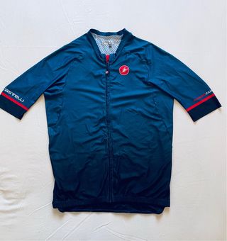 Maillot Ciclismo Castelli Azul