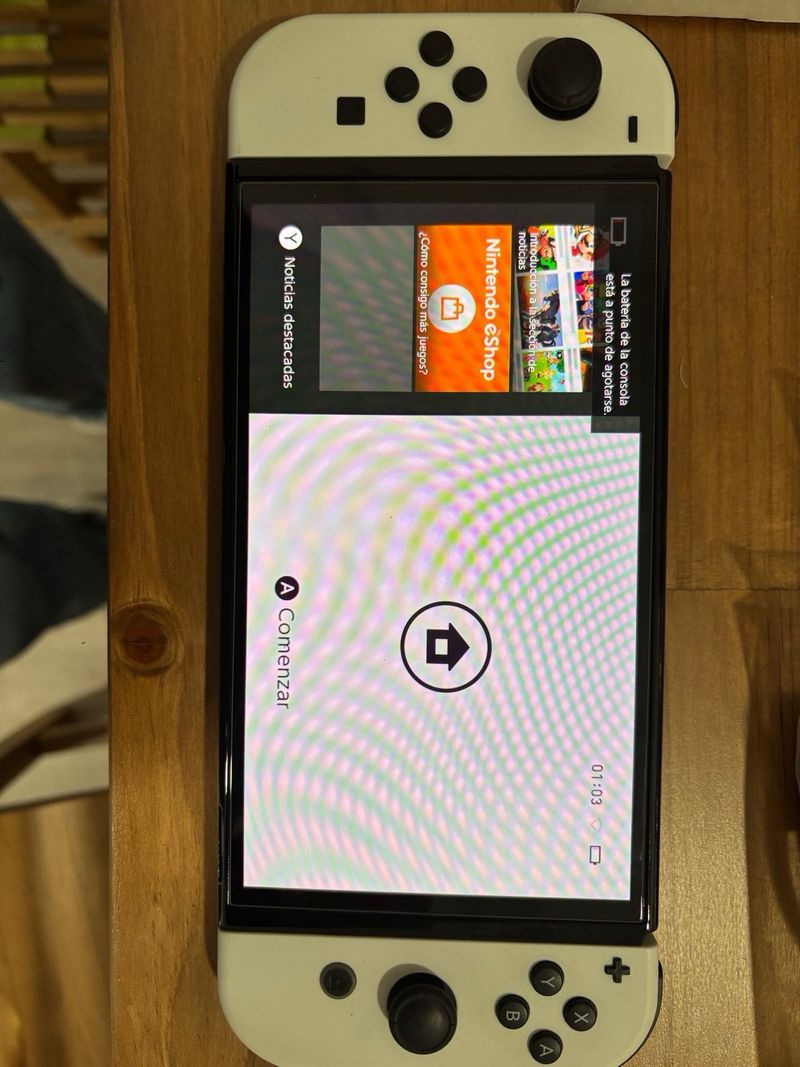 Nintendo Switch OLED Blanca + juegos afbeelding 2