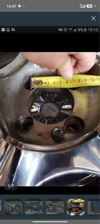 4 Llanta de aluminio  para coche Seat ibiza