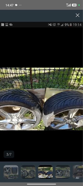 4 Llanta de aluminio  para coche Seat ibiza