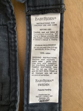 Mochila Portabebés BabyBjörn