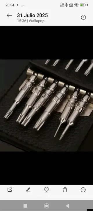 Destornillador con puntas