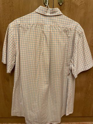 Camisa Polo Ralph Lauren cuadros manga corta