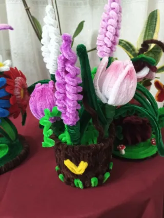 Lámparas Decorativas Limpiapipas