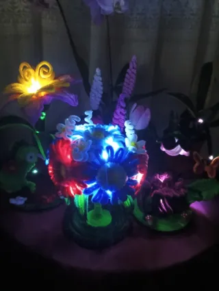 Lámparas Decorativas Limpiapipas