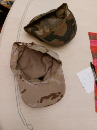 2 Gorras Militares Camuflaje
