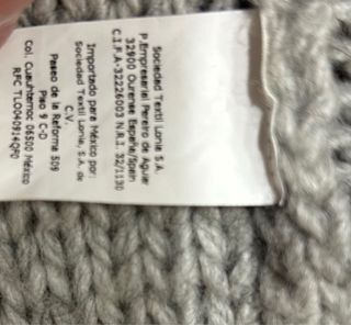 Chaqueta Purificación García Gris Talla L