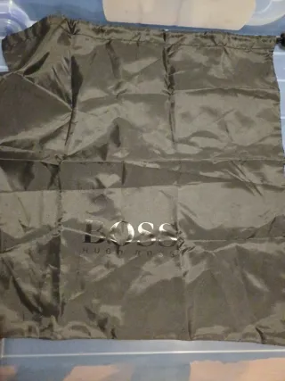 Saco de tecido preto Hugo Boss