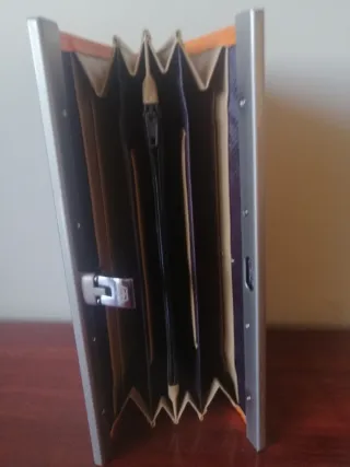 Cartera patchwork multicolor