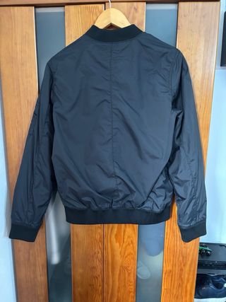 Chaqueta Bomber H&M Negra Talla 164