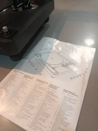 Tocadiscos Vieta Direct Drive Quartz modelo G-5070