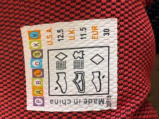 Botas niño marrón y azul