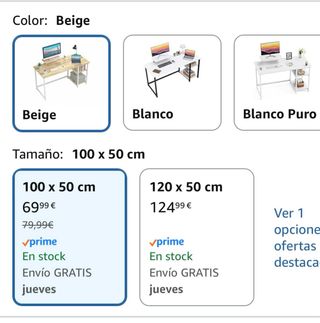 Scrivania da ufficio in legno e bianco