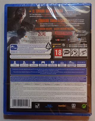 Resident Evil VII Gold Edition precintado PS4 ES