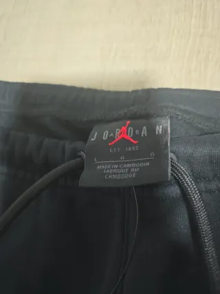 Jordan Pantalón Jogging Oversize Negro