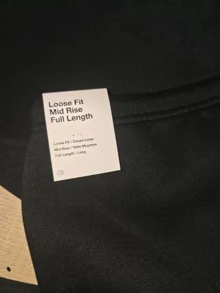 Jordan Pantalón Jogging Oversize Negro