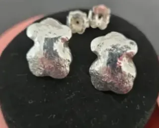 Pendientes Plata Ley 925 diseño de Oso Tous Leer ⬇