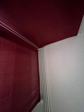 Cortine a Pannello Giapponese Rosso e Bianco